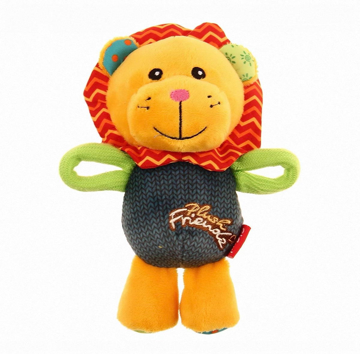 GiGwi Q-Cute Plush & Rubber Squeaky Dog Toy