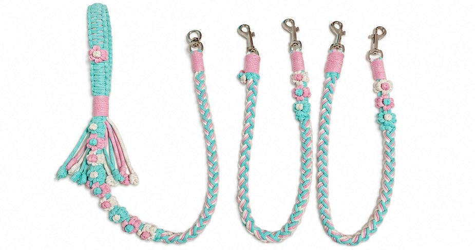 Hand-Braided Rope Dog Leash