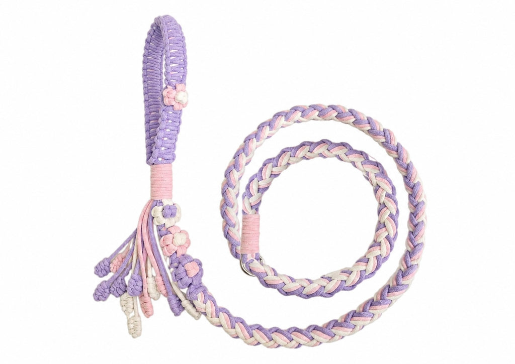 Hand-Braided Rope Dog Leash