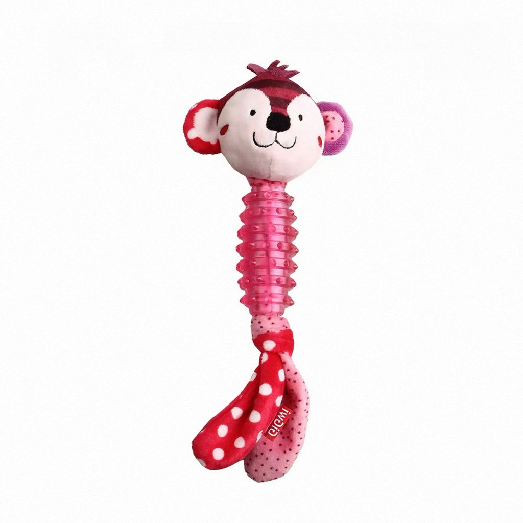 GiGwi Q-Cute Plush & Rubber Squeaky Dog Toy