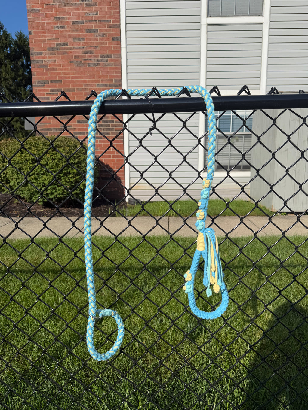 Hand-Braided Rope Dog Leash