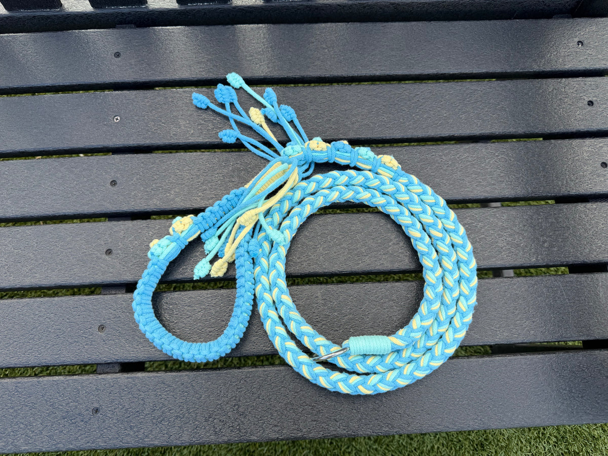 Hand-Braided Rope Dog Leash